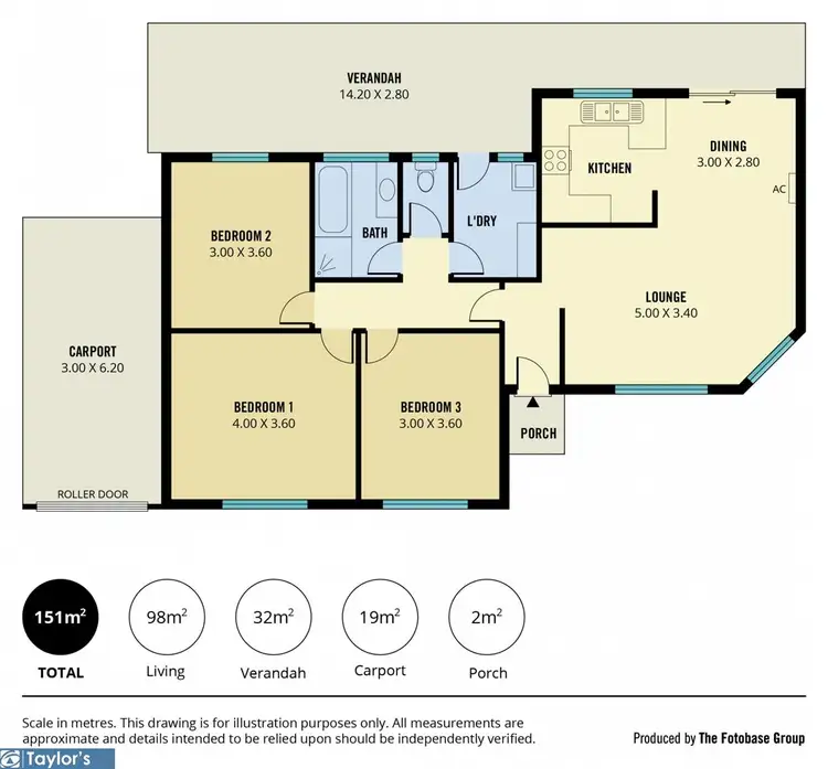 Floorplan of Homely villa listing, 1 & 1a Nicholas Avenue, Salisbury Heights SA 5109