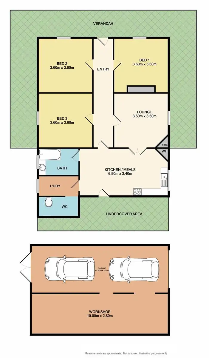 Floorplan of Homely house listing, 111 Buckland Gap Road, Beechworth VIC 3747