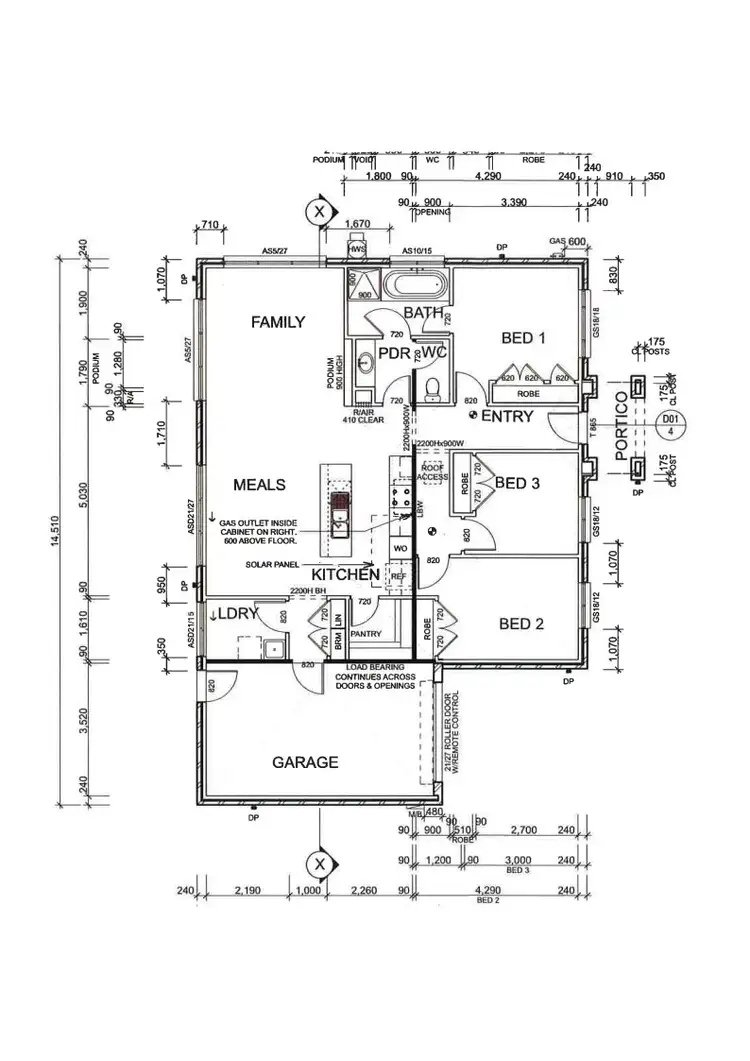 Floorplan of Homely house listing, 69 Dennington Rise, Warrnambool VIC 3280