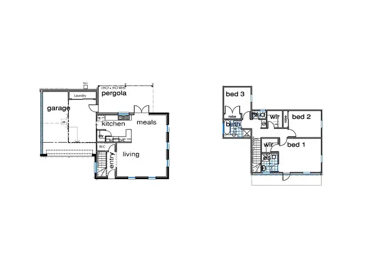 Floorplan of Homely house listing, 2/29 Brockley Street, Wodonga VIC 3690