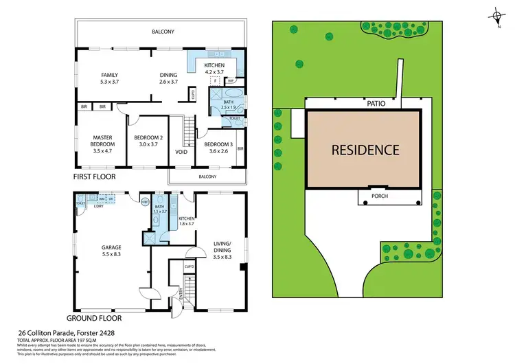 Floorplan of Homely house listing, 26 Colliton Parade, Forster NSW 2428