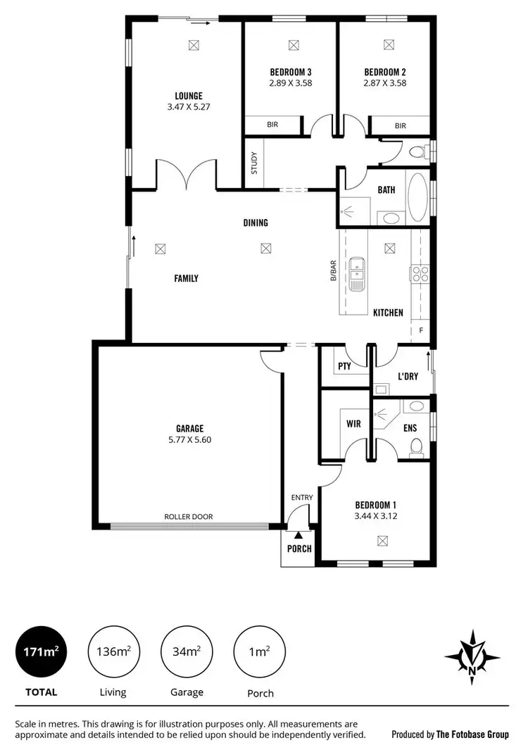 Floorplan of Homely house listing, 8 Parrell Street, Seaford Meadows SA 5169