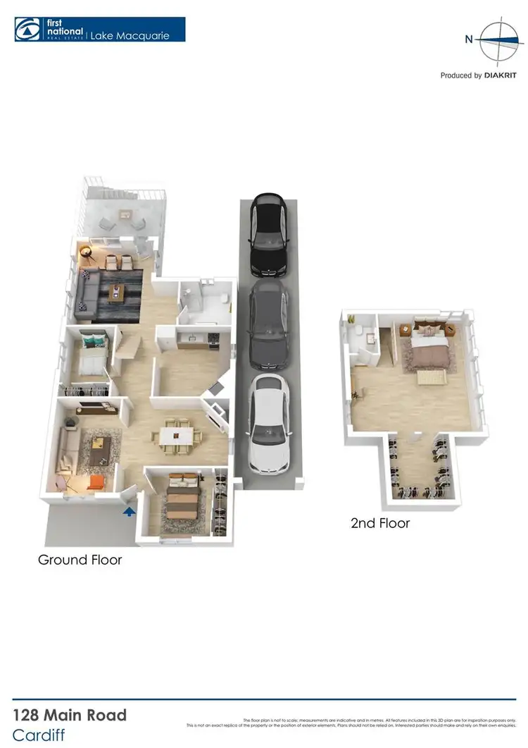 Floorplan of Homely house listing, 128 Main Road, Cardiff NSW 2285