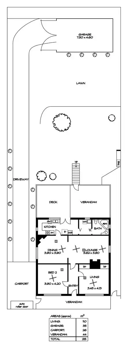 Floorplan of Homely house listing, 33 Hillside Avenue, Highbury SA 5089
