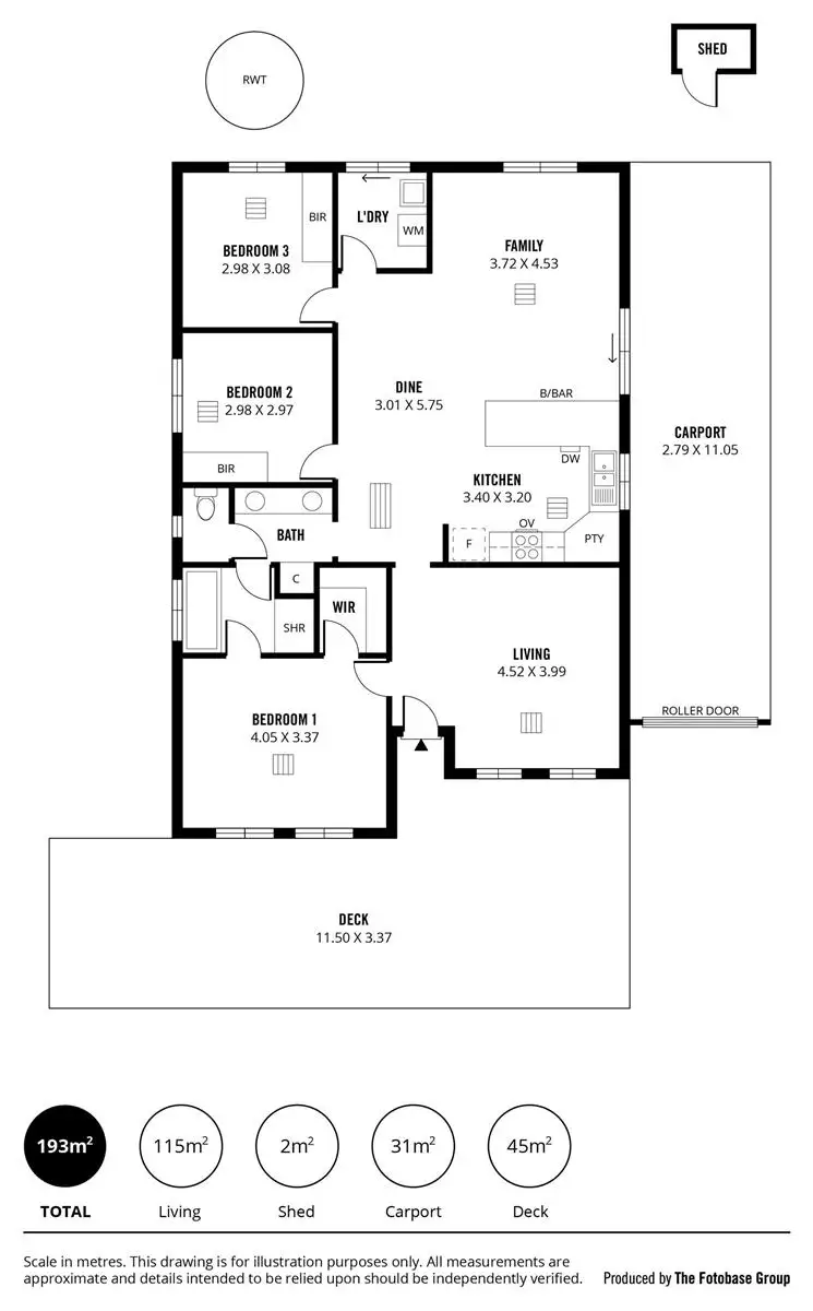 Floorplan of Homely house listing, 35 Rosella Rise (Mannum Waters), Mannum SA 5238