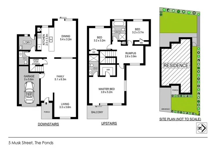 Floorplan of Homely house listing, 5 Musk Street, The Ponds NSW 2769