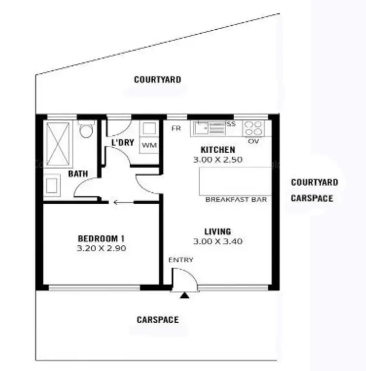Floorplan of Homely unit listing, 5/35 Sturdee Street, Linden Park SA 5065