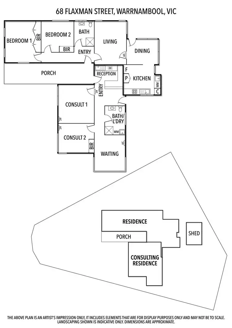 Floorplan of Homely house listing, 68 Flaxman Street, Warrnambool VIC 3280