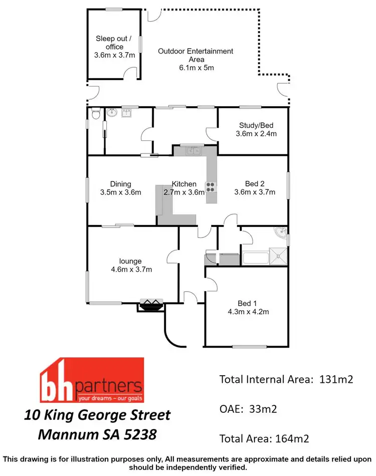 Floorplan of Homely house listing, 10 King George Street, Mannum SA 5238