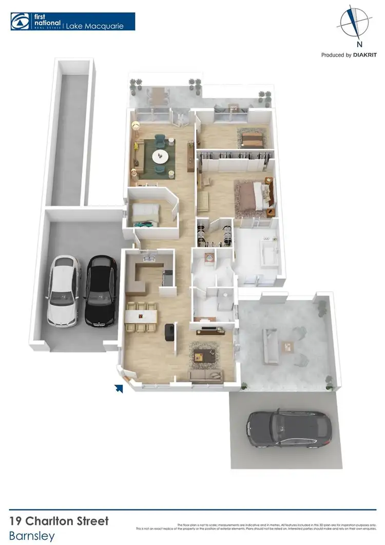 Floorplan of Homely house listing, 19 Charlton Street, Barnsley NSW 2278