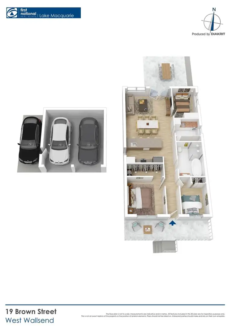 Floorplan of Homely house listing, 19 Brown Street, West Wallsend NSW 2286