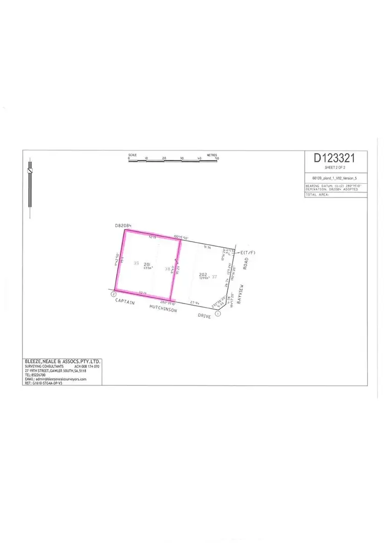 Floorplan of Homely land listing, LOT 201/69 Captain Hutchinson Drive, Point Turton SA 5575