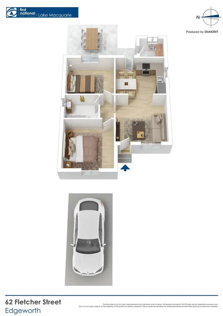 Floorplan of Homely house listing, 62 Fletcher Street, Edgeworth NSW 2285