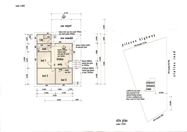 Floorplan of Homely house listing, 2 Station Street, Garvoc VIC 3265