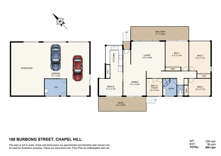 Floorplan of Homely house listing, 188 Burbong Street, Chapel Hill QLD 4069