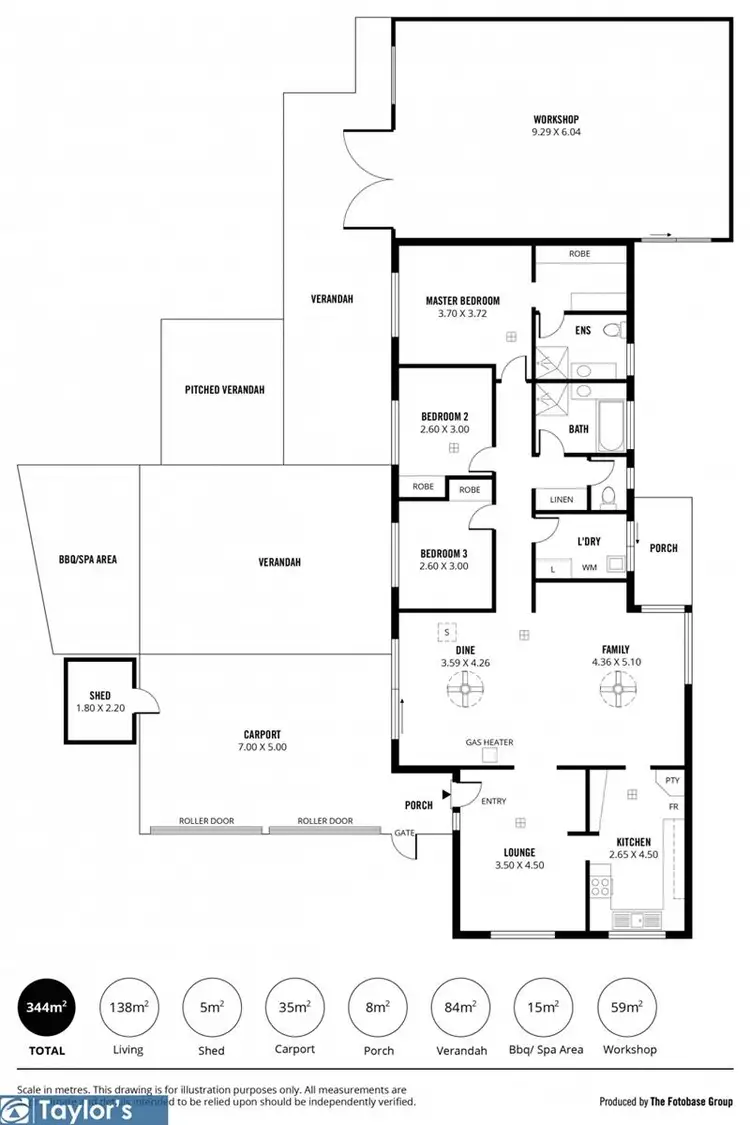 Floorplan of Homely house listing, 3 Hilditch Drive, Green Fields SA 5107