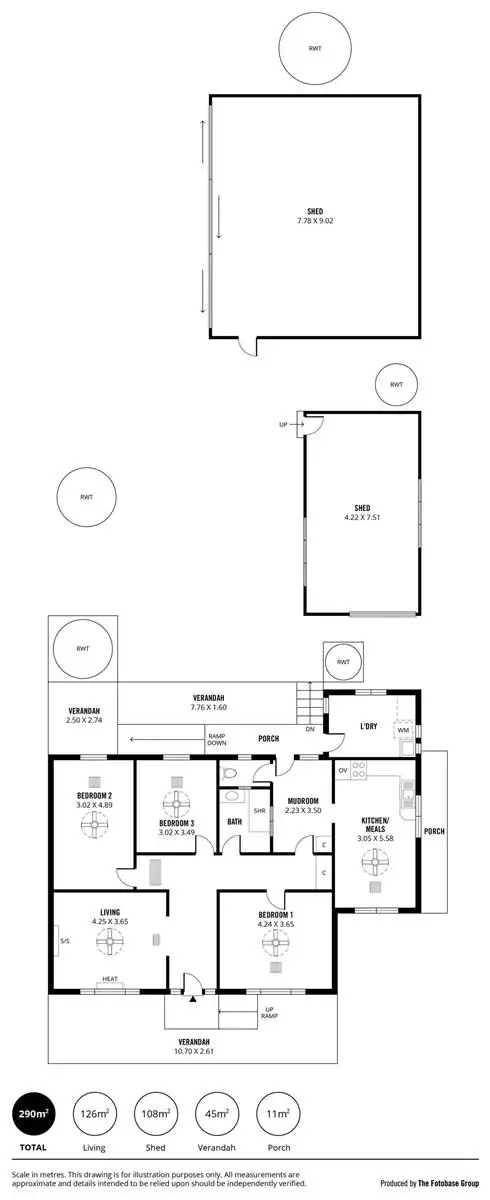 Floorplan of Homely house listing, 34 Adelaide Road, Mannum SA 5238