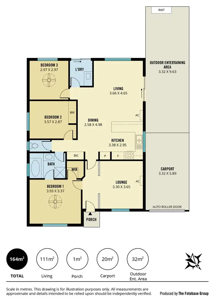 Floorplan of Homely house listing, 16 Palmer Road, Elizabeth Park SA 5113