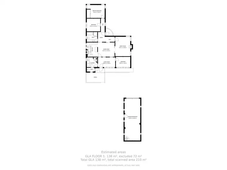 Floorplan of Homely house listing, 13 Nilmar Avenue, Wodonga VIC 3690