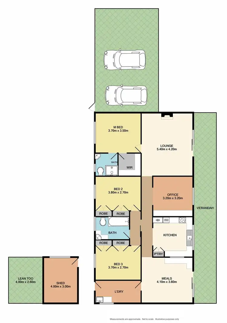 Floorplan of Homely house listing, 7a Mellish Street, Beechworth VIC 3747