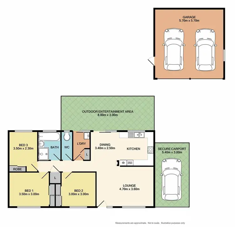 Floorplan of Homely house listing, 9 Wells Street, Beechworth VIC 3747