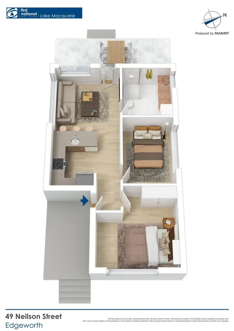 Floorplan of Homely house listing, 49 Neilson Street, Edgeworth NSW 2285