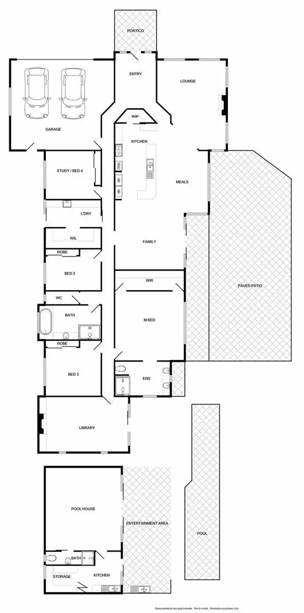 Floorplan of Homely house listing, 54 Avondale Drive, Wodonga VIC 3690