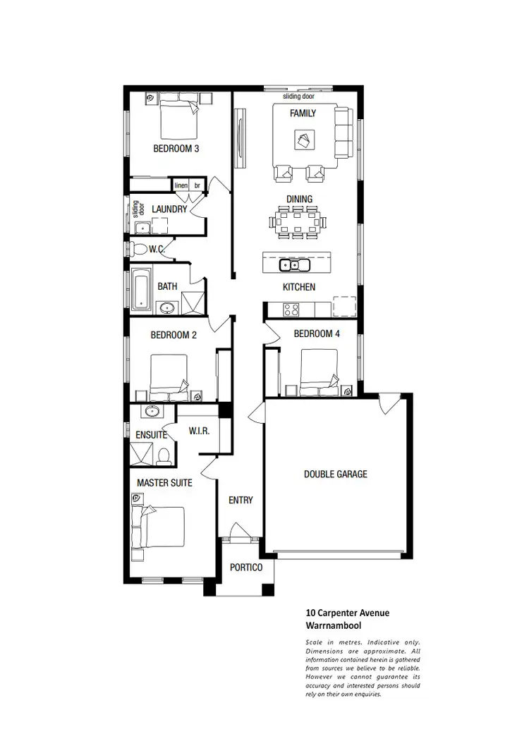 Floorplan of Homely house listing, 10 Carpenter Avenue, Warrnambool VIC 3280