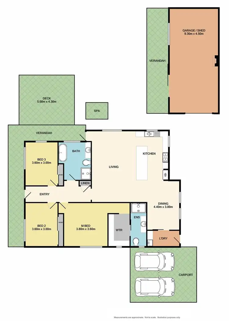 Floorplan of Homely house listing, 1 Cemetery Road, Beechworth VIC 3747