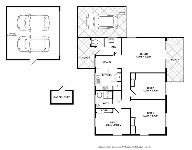 Floorplan of Homely house listing, 66 Towong Street, Tallangatta VIC 3700