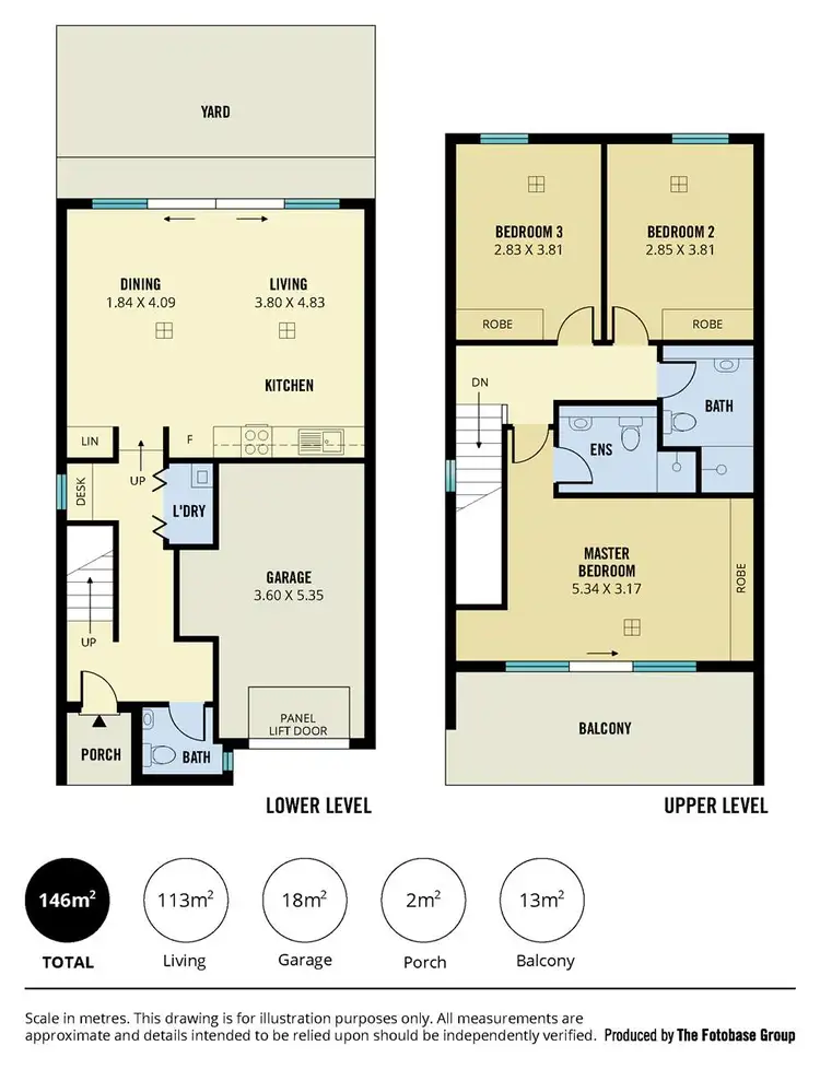 Floorplan of Homely house listing, 6 Gulnare Grove, Lightsview SA 5085