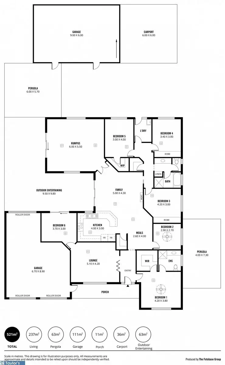 Floorplan of Homely house listing, 41 Welby Avenue, Salisbury East SA 5109