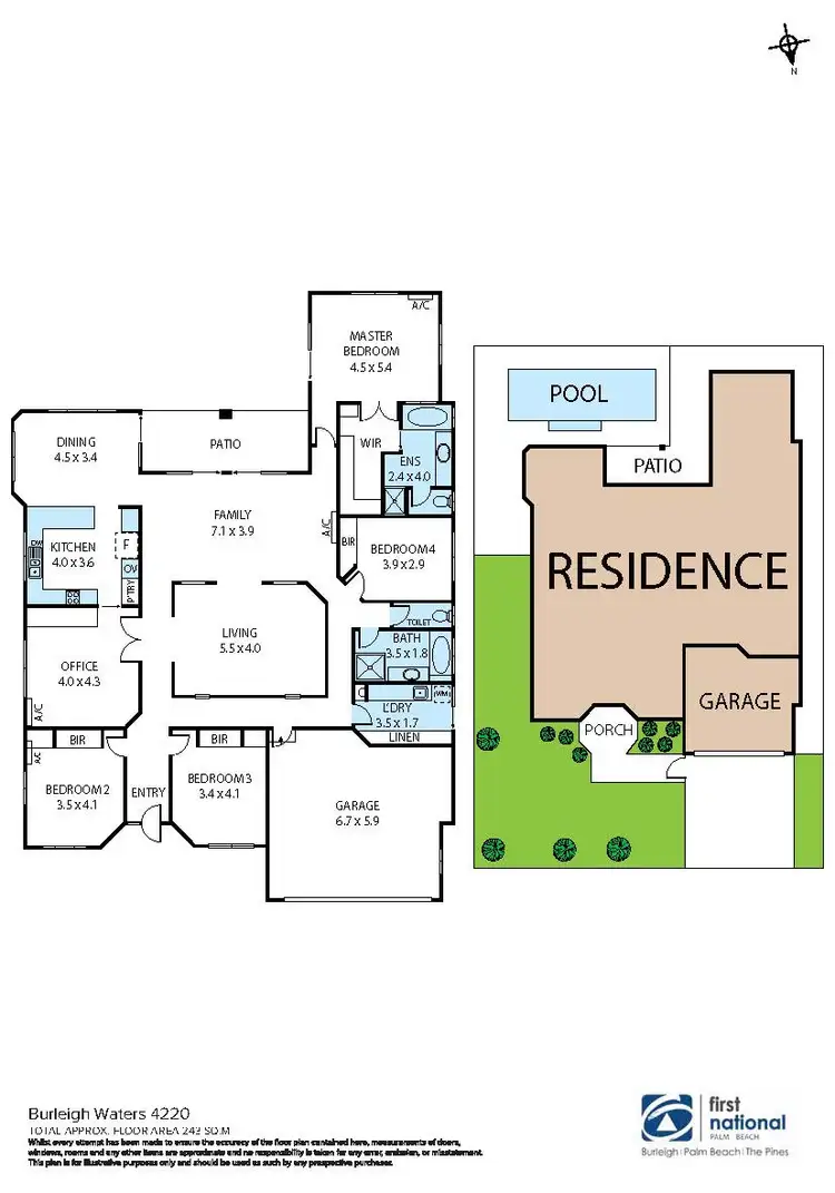 Floorplan of Homely house listing, 5 Gannet Street, Burleigh Waters QLD 4220
