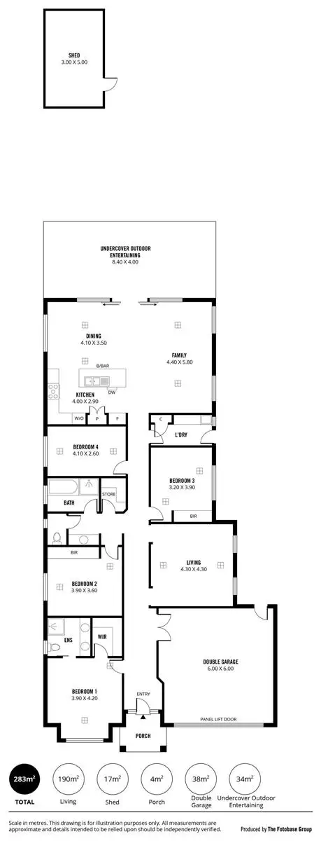 Floorplan of Homely house listing, 20 Branson Boulevard, Pasadena SA 5042