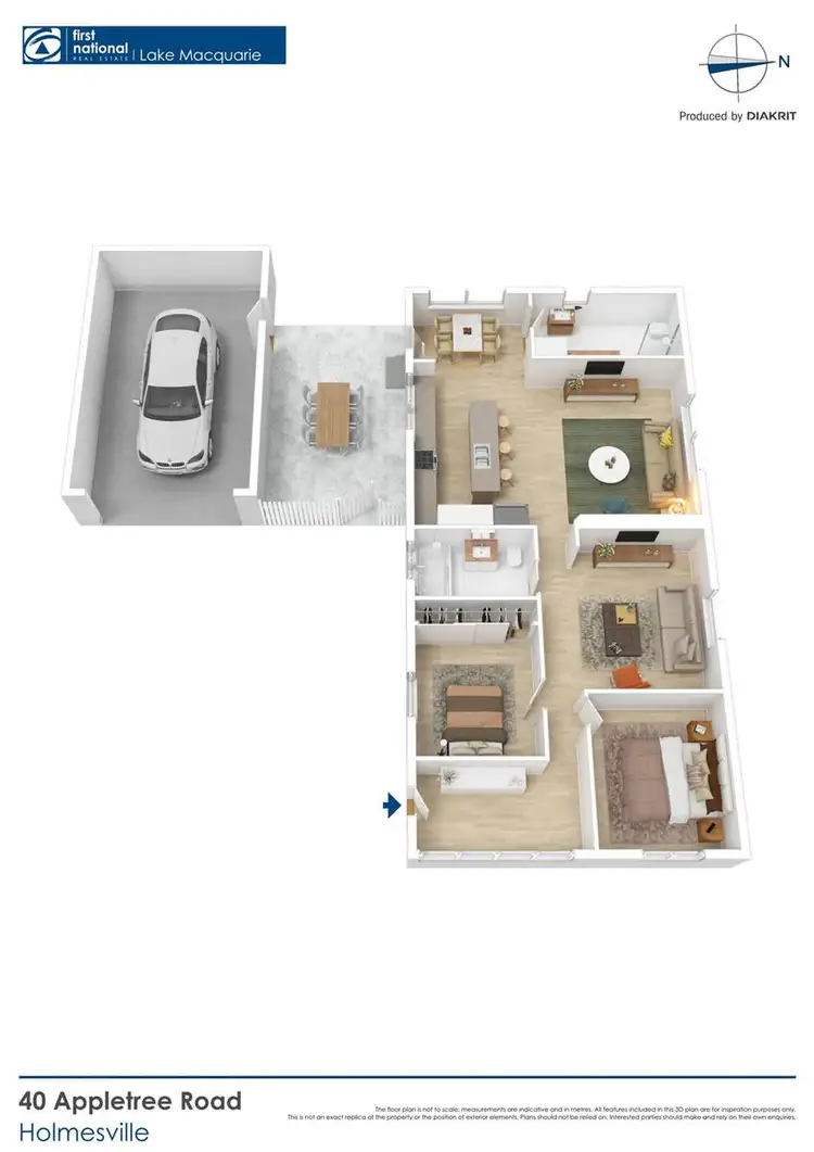 Floorplan of Homely house listing, 40 Appletree Road, Holmesville NSW 2286