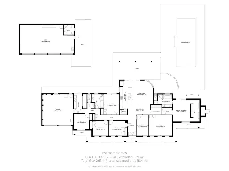 Floorplan of Homely house listing, 31 Mc Gaffins Road, West Wodonga VIC 3690
