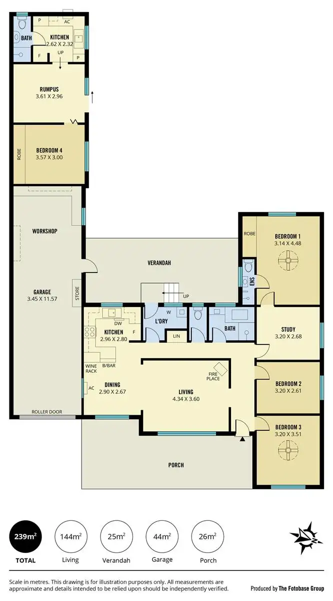 Floorplan of Homely house listing, 16 Heath Avenue, Tea Tree Gully SA 5091