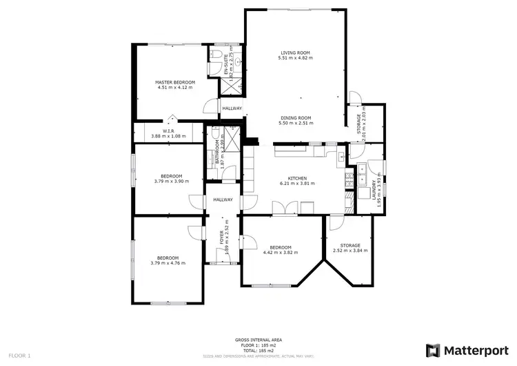 Floorplan of Homely house listing, 676 Wentworth Road, Yelta VIC 3505