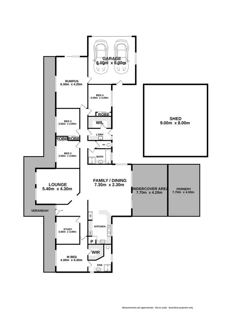 Floorplan of Homely rural property listing, 48 Bridle Lane, Table Top NSW 2640