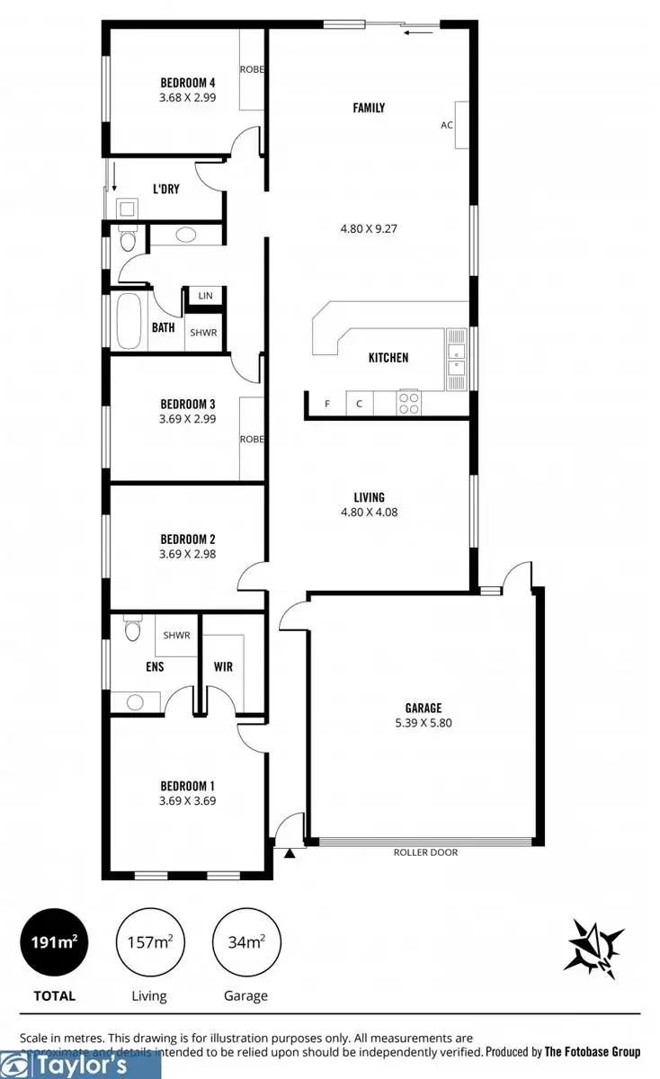 Floorplan of Homely house listing, 9 Gemini Drive, Munno Para West SA 5115