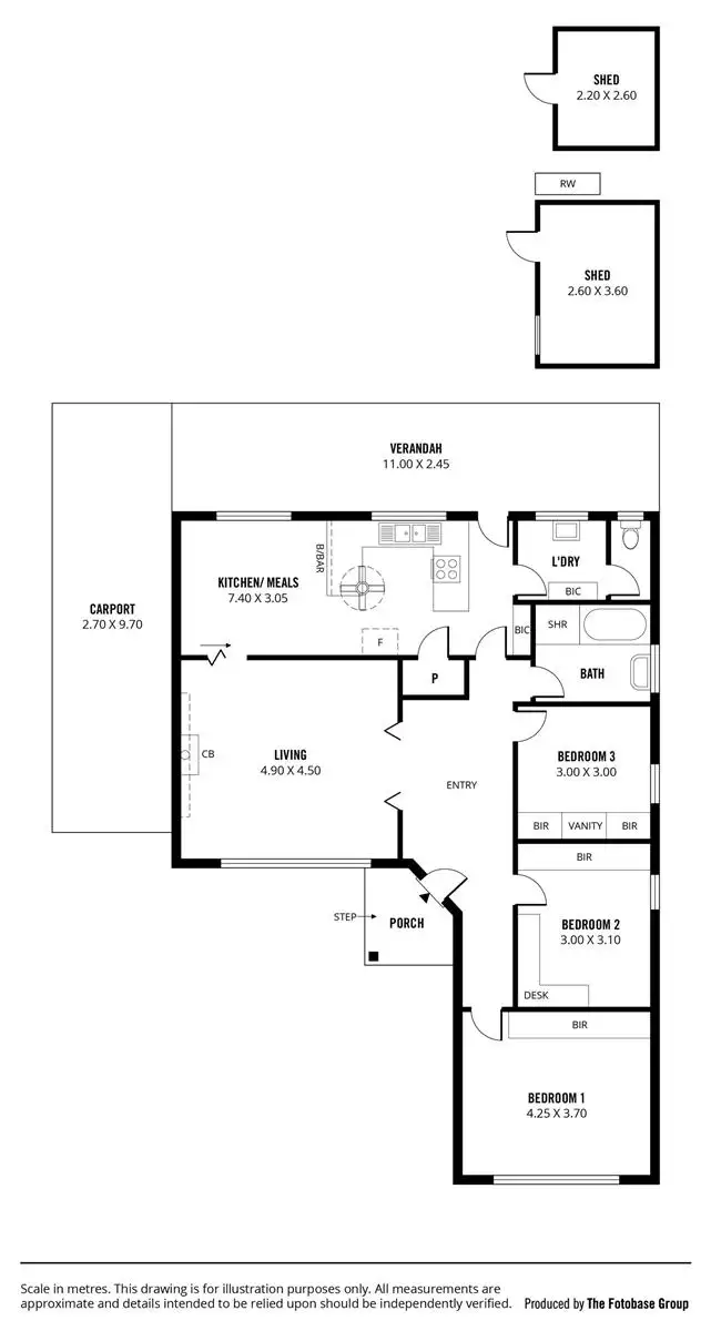 Floorplan of Homely house listing, 65 McArthur Avenue, Plympton SA 5038