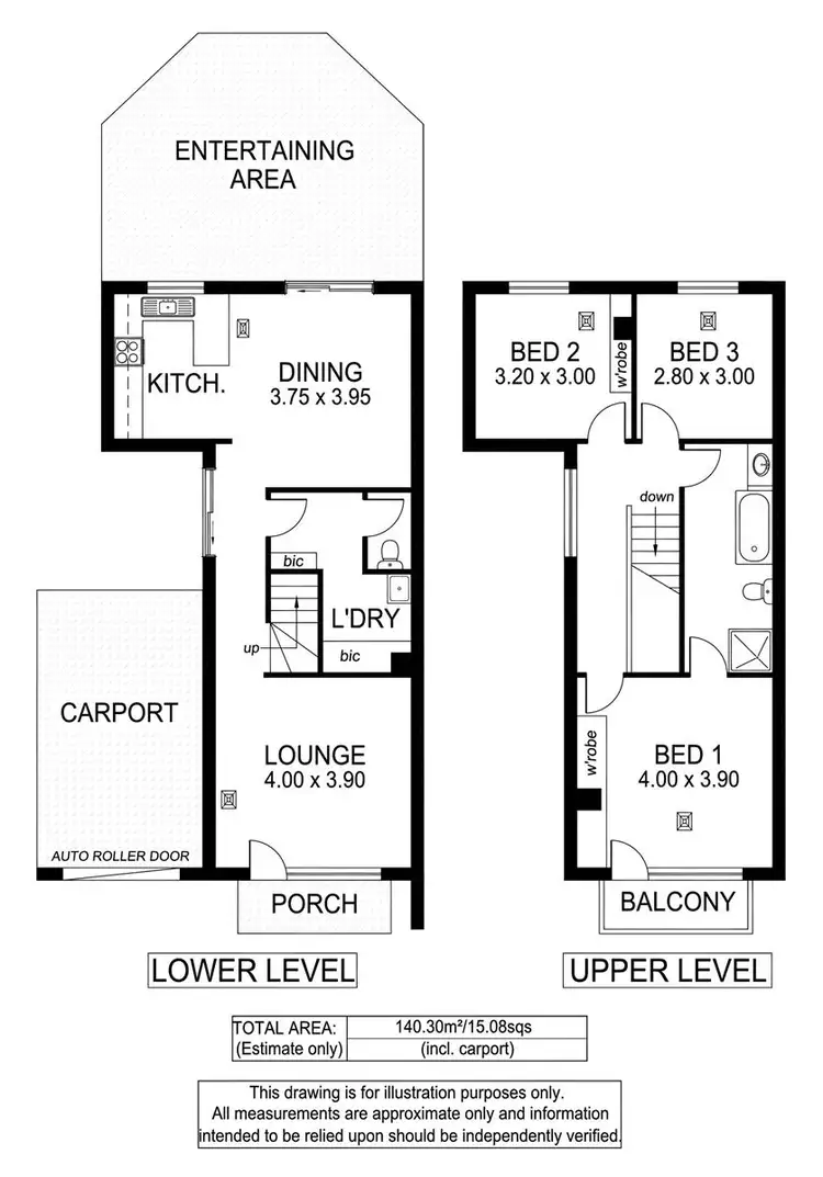 Floorplan of Homely house listing, 45 McInerney Avenue, Mitchell Park SA 5043