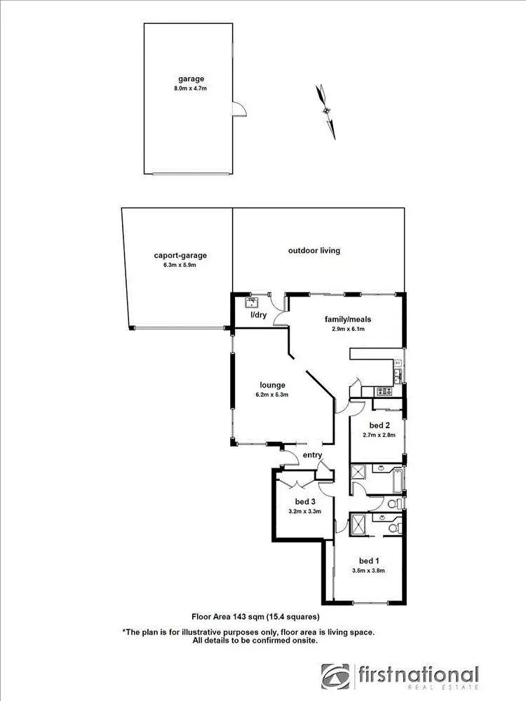 Floorplan of Homely house listing, 28 Bangalay Place, Berwick VIC 3806