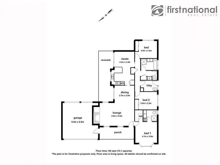 Floorplan of Homely house listing, 104 Buchanan Road, Berwick VIC 3806