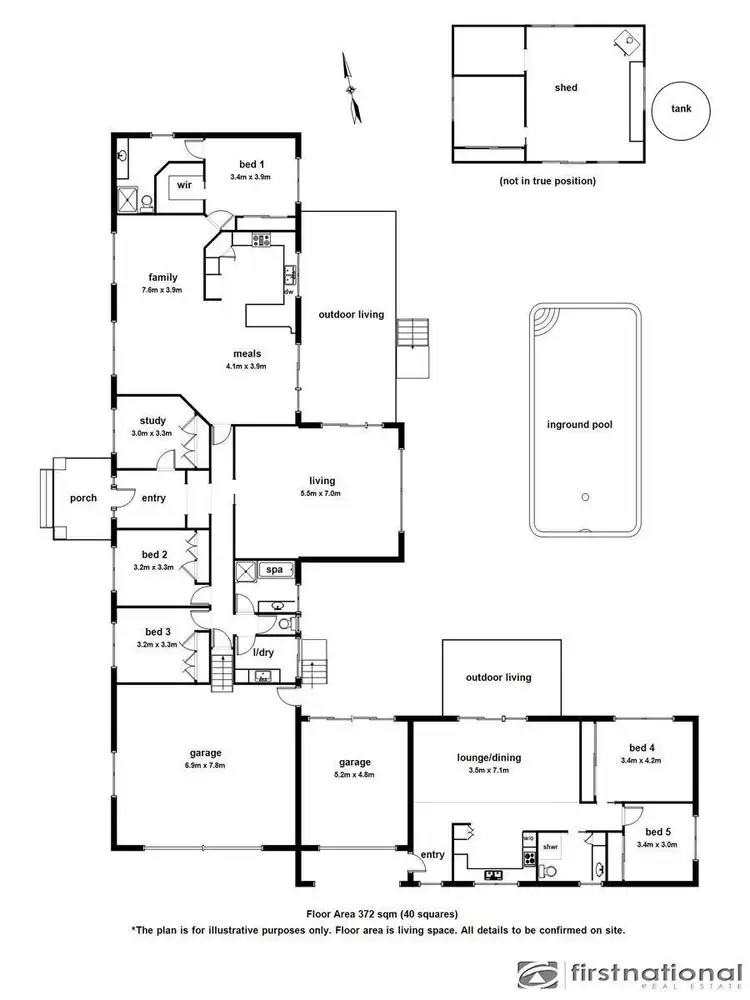 Floorplan of Homely house listing, 50-52 Hillsley Avenue, Narre Warren North VIC 3804