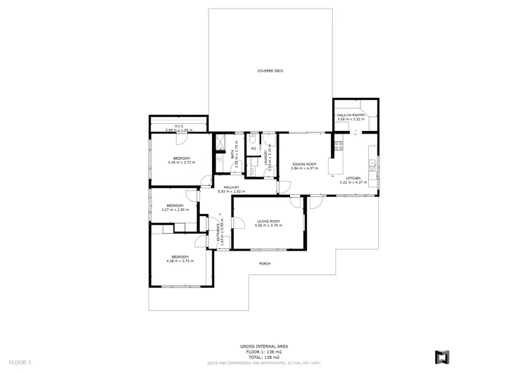 Floorplan of Homely house listing, 410 Cocklin Avenue, Red Cliffs VIC 3496