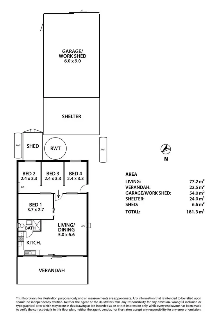 Floorplan of Homely house listing, 103 Providence Drive, Bowhill SA 5238