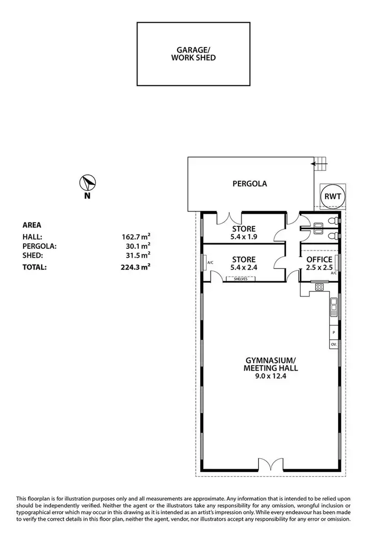 Floorplan of Homely house listing, 5 Greening Street, Mannum SA 5238