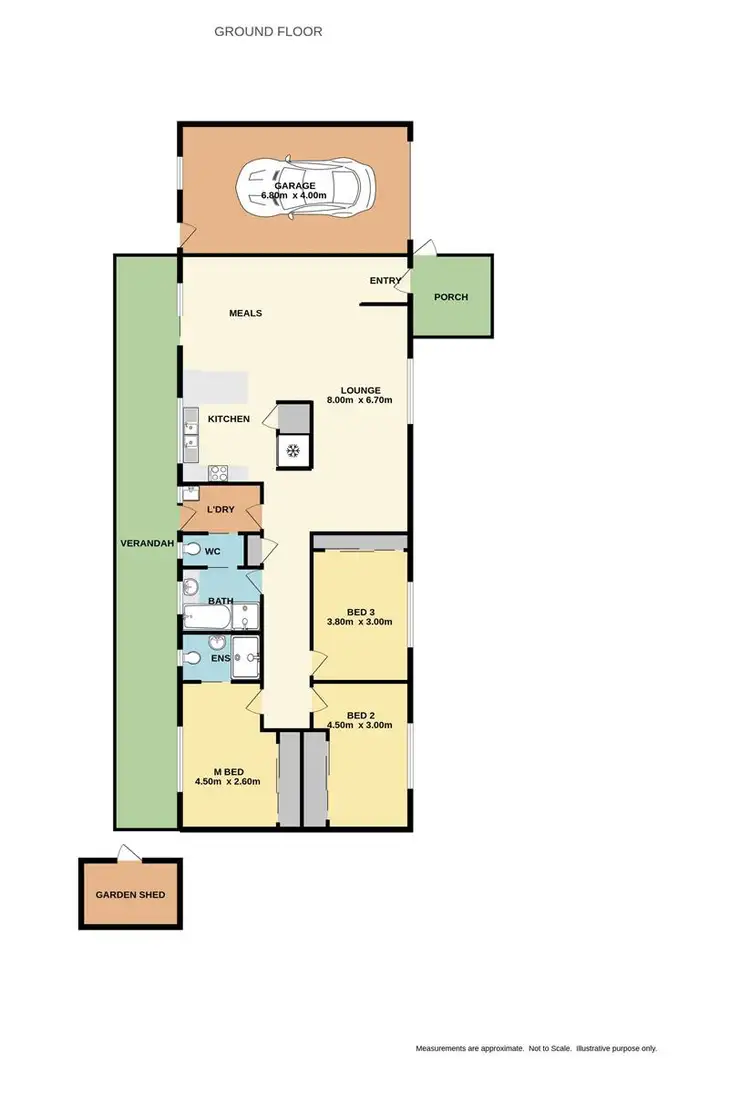 Floorplan of Homely house listing, 29 Beaumont Drive, Beechworth VIC 3747