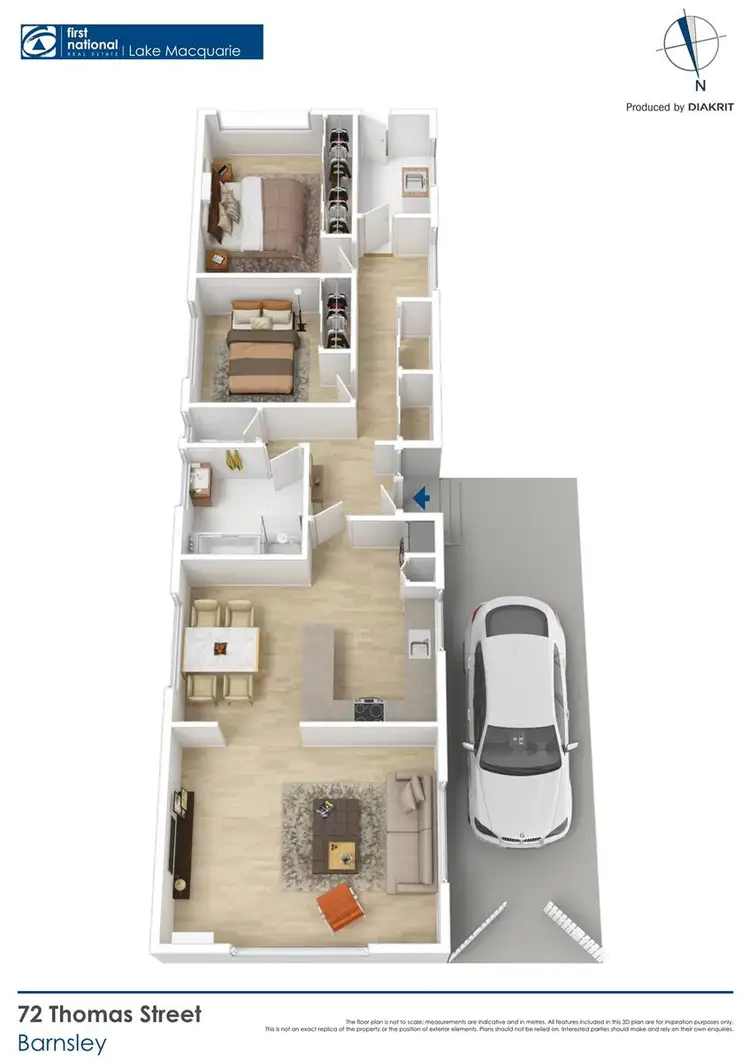 Floorplan of Homely house listing, 72 Thomas Street, Barnsley NSW 2278